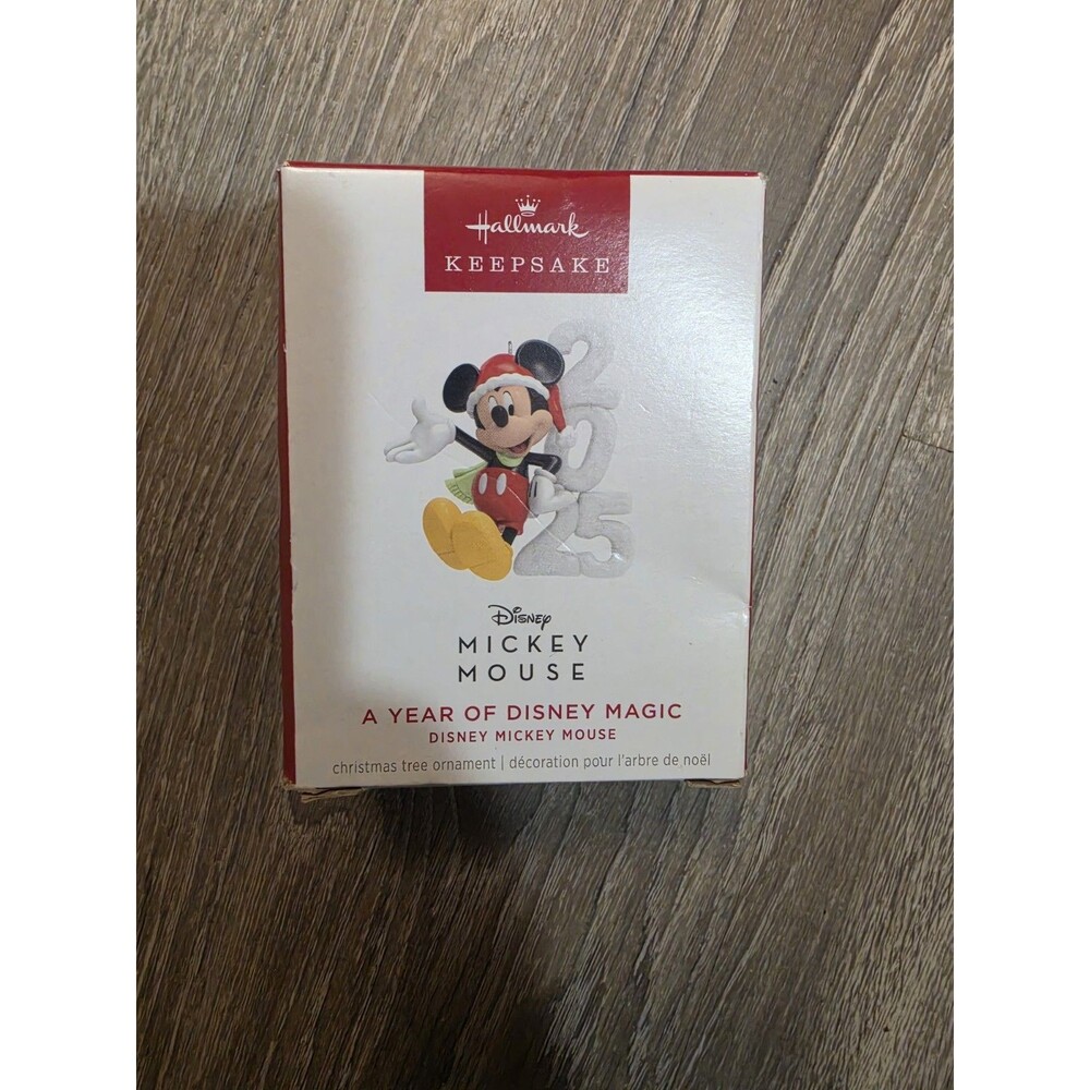 Hallmark Keepsake 2025 Year of Disney Magic Mickey Mouse Ornament